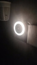 小夜灯led光控感应插电节能床头灯卧室迷你创意喂奶婴儿护眼壁灯 【买一送一】光控圆形 实拍图