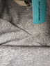 JEANSWEST LIFE真维斯加绒卫衣男秋冬季加厚保暖外套三角设计重磅灰色圆领上衣 实拍图