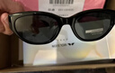 MOLSION陌森太阳镜【星光镜】肖战同款墨镜大框男女款驾驶镜MS3025 MS3025C10亮黑【肖战同款】 偏光 实拍图