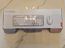联想（Lenovo）小新 K1P 轻音无线98键鼠套装 果冻触感机械回弹 多快捷键 3档DPI windows通用 月慕白 实拍图
