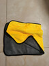 美家日记抹布 黄灰双面抹布75*35cm*2条洗车毛巾擦车抹布吸水纤维绒清洁巾 实拍图