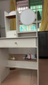 众淘梳妆台小户型化妆桌小型化妆台化妆桌卧室化妆梳妆台卧室 【一抽一柜】暖白色60cm 实拍图