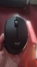 罗技（Logitech）M330 静音鼠标 无线鼠标 办公鼠标 右手鼠标 带无线微型接收器 黑色 实拍图