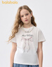 巴拉巴拉童装儿童短袖t恤女童2025夏装大童速干甜美学院上衣208225117005 实拍图