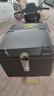 TDGO摩托车后备箱通用加厚大号防抖电动车尾箱电瓶车踏板车储物工具箱 黑尾箱+飞驰版+减震底座-57L 实拍图