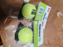 红双喜网球初学者高弹性耐打训练网球耐磨初中级比赛训练器网球 耐打网球三只装TB01*3（带线） 实拍图