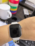 华为HUAWEI WATCH FIT 4 悦动白氟橡胶表带 华为运动智能手表超轻薄大屏潮流运动蓝牙通话睡眠监测fit4 实拍图
