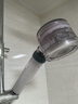 复旦申花过滤增压花洒喷头净化除氯手持花洒加压洗澡淋浴多功能莲蓬头 水晶标配+3只ACF滤芯 实拍图