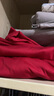 富安娜家纺婚庆四件套 纯棉结婚套件全棉提花大红床品 1.5床(203*229cm) 实拍图