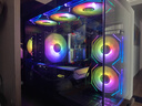 玩嘉 孤勇者黑无A柱+棱镜RGB六风扇套装 海景房机箱台式电脑主机箱 M-ATX主板/360水冷/9风扇/4090显卡 实拍图