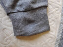 雅鹿男士秋裤男款纯棉全棉保暖裤薄款棉毛线裤青少年打底裤衬裤 深灰【纯棉10A级抗菌】 L 【建议100斤以下】 实拍图