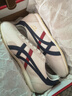 Onitsuka Tiger鬼塚虎男鞋 慢跑鞋透气轻便男女款运动休闲鞋RUNSPARK 白色/藏青色(1183B480-107) 40 实拍图