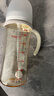贝亲（Pigeon）自然离乳 PPSU重力球吸管双把手奶瓶 330mL 12月+ AA253 实拍图
