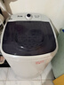 志高（CHIGO）脱水机甩干机小型迷你家用甩干桶出租房宿舍大容量单杠脱水桶烘干一体 12【不锈钢桶加厚款加蓝光】 实拍图