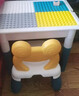 星涯优品 儿童玩具积木桌男女孩拼装益智玩具学习餐桌子可增高生日礼物 实拍图