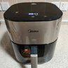 美的（Midea）免翻面空气炸锅炎烤双热源 可视大视窗 实用大容量6.5L 旋钮家用小家电 蒸烤一体金属内腔 KZE6559 实拍图