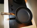 三头鹰无涂层钛不粘锅纯钛炒锅平底煎锅耐高温炒菜锅燃气灶电磁炉通用锅 煎锅平底锅煎炒锅MTiF28C 28cm 实拍图