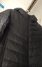 坦博尔轻薄羽绒服男士短款连帽宽松简约保暖外套TF236209 黑色 180  实拍图