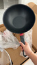 双立人炒锅平底锅不粘锅不粘炒菜锅家用炒菜锅煎炒锅 Now炒锅黑色30cm【电磁炉可用】 实拍图