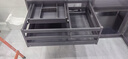 valdama威德玛拉篮橱柜厨房拉篮抽屉式太空铝合金碗篮抽中抽碗柜厨柜 半抽800柜体加深 (深度520mm) 实拍图