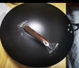 荣事达铁锅章丘老式传统炒菜锅炒锅已开锅无涂层家用不粘锅燃气灶适用 不粘不锈【粘锅包退】平底带盖 32cm 免开锅 实拍图