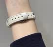 腕美主义适用苹果s11手表滑梯拼皮表带watch s10金属滑梯扣apple watch s9透气表链se3女款高级感替换腕带 【滑梯款拼皮】-银-奶白皮+银色连接器 适用：iwatch11代10代【 实拍图