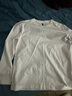 真维斯日系长袖T恤男220g重磅纯棉男士打底衫男生宽松大码纯色内搭 实拍图