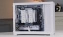 乔思伯（JONSBO）D32 STD标准版白色 MATX桌面小机箱(侧透/支持背插MATX主板/ATX电源/240冷排位) 实拍图