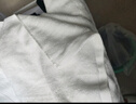 三利浴巾7A抗菌100%纯棉不易掉毛加厚男士女生洗澡专用吸水大浴巾白 实拍图