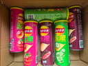 乐事（Lay's）无限薯片 翡翠黄瓜味104g 罐装 膨化食品 零食 休闲食品 实拍图