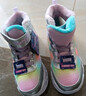 Skechers斯凯奇儿童雪地靴子秋冬保暖运动鞋女童舒适闪灯休闲棉靴302677L 实拍图