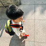SHUKIKU儿童书包幼儿园背包防丢失小书包防泼水超轻双肩包橙红S+码 实拍图