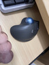 罗技（Logitech）ERGO M575无线蓝牙鼠标 人体工学轨迹球办公 笔记本电脑家用鼠标 商用版 石墨黑 实拍图