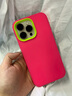 韵宁 适用于苹果17pro手机壳简约撞色三合一iPhone16promax高级感纯色15网红14保护套13轻奢12全包防摔 肤感【宝蓝色*纯色】三合一 iPhone16ProMax 实拍图