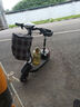 比威特 小海豚电动车迷你电动滑板车小型成人男女折叠锂电池代步休闲车 黑色 24V无刷品牌电池50-60里+礼品 实拍图