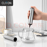 CLITON电动打奶泡器咖啡奶泡机收纳式不锈钢家用牛奶打泡器充电式搅拌器 实拍图