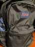 JANSPORT杰斯伯书包轻便双肩包男女旅行包简约背包电脑包学生校园 85VI008黑色-侧边袋/20L 实拍图