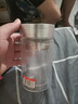 富光健牌双层玻璃杯支持团购定制茶杯办公杯带把 大容量男女水杯子 实拍图