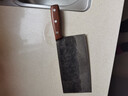 周大锤 大马士革千层刀 手工锻打 VG10 厨师刀切菜刀家用厨房切肉切片刀 实拍图