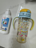 贝亲（Pigeon）自然成长翻盖直饮吸管 大童奶瓶330ml 马戏团 18月+ AA279 实拍图