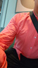 东枫棉麻长袖衬衫男简约纯色小清新休闲外套男时尚舒适透气潮流衬衣男 西瓜红 XL （135-150斤） 实拍图