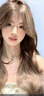 妙占假发女气质假发大波浪长卷发奶茶灰棕日常氛围感卷发全头套假发套 气质奶茶灰棕 棕色系 长发 60cm 实拍图