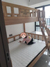 榕匠 橡胶木上下床纯实木双层床高低床男孩女孩上下铺儿童床子母床 爬梯款+5CM椰棕床垫*2 1500mm*2000mm【升级加厚】 实拍图