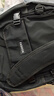 Four one双肩包男旅行背包女大容量书包初中高中大学生电脑包 黑色 实拍图