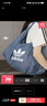 adidas「云朵包」牛仔风大容量运动挎包女子阿迪达斯官方三叶草 制服蓝 NS 实拍图