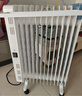 美的（Midea）【白玉】取暖器/电暖器/电暖气家用/烤火炉/13片大面积/电热油汀/油酊/电热器/电热取暖器HYX22N 实拍图