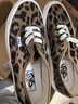 VANS范斯官方 Authentic 44 DX豹纹安纳海姆某书热门帆布鞋低帮 豹纹 38 实拍图