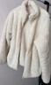 优衣库女装男装长绒摇粒绒拉链茄克/长袖外套夹克冬新款479611 01 乳白色 XS 实拍图