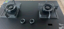 火王补贴20%燃气灶天然气双灶 5.2kW防风猛火智能定时灶节能高热效易打理猛火灶嵌两用2D1【上门安装】 【5.2kw旋火】钢化玻璃面板W01L/B 天然气12T【5.2kW】 实拍图