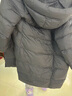 森马（Semir）陈都灵同款羽绒服女90绒长款三防冬宽松连帽外套简约109724113001 实拍图